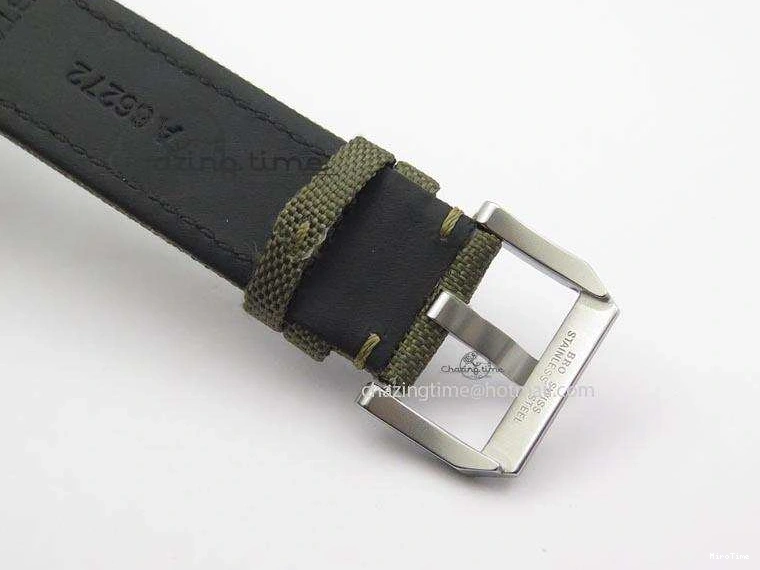 MIROTIME 0208 SunProtective MARK XVII IW324702 Real Ceramic MK Best Edition Green Dial On Green Nylon Strap A 7288